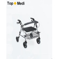 Topmedi Equipo Médico Plegable Aluminio Rollator con Freno